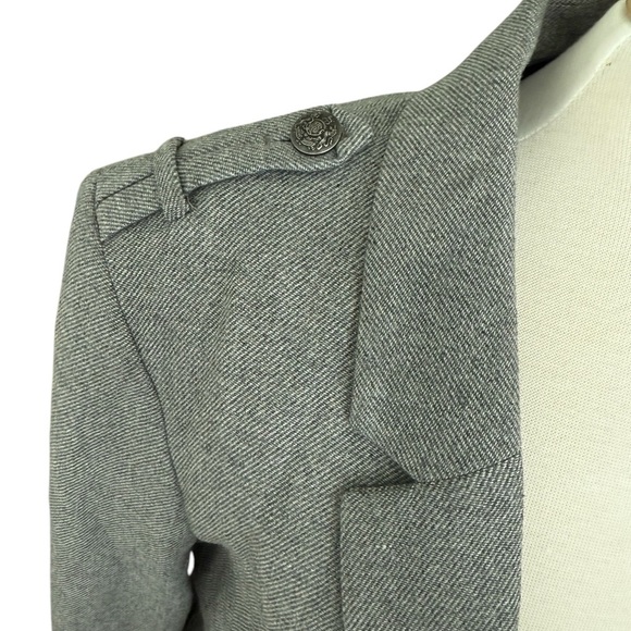 New Banana Republic Wool Light Gray Women's Blazer Size 14 - Picture 4 of 10